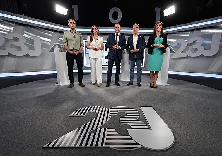 El primer debate electoral de Málaga, en directo