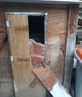 Imagen secundaria 2 - Las instalaciones fueron saqueadas.