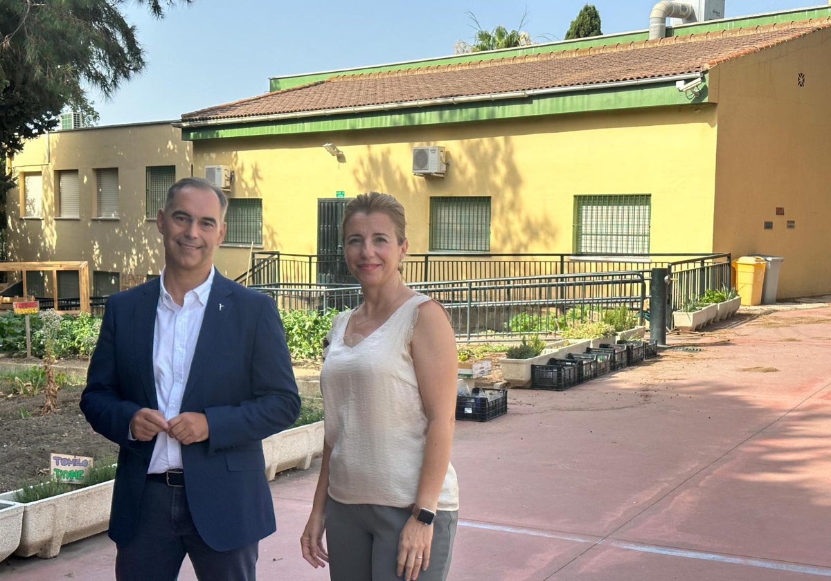 Comienzan a retirar el amianto del colegio Miguel Hernández de Benalmádena