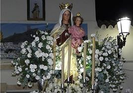 La patrona del mar también navega por el interior