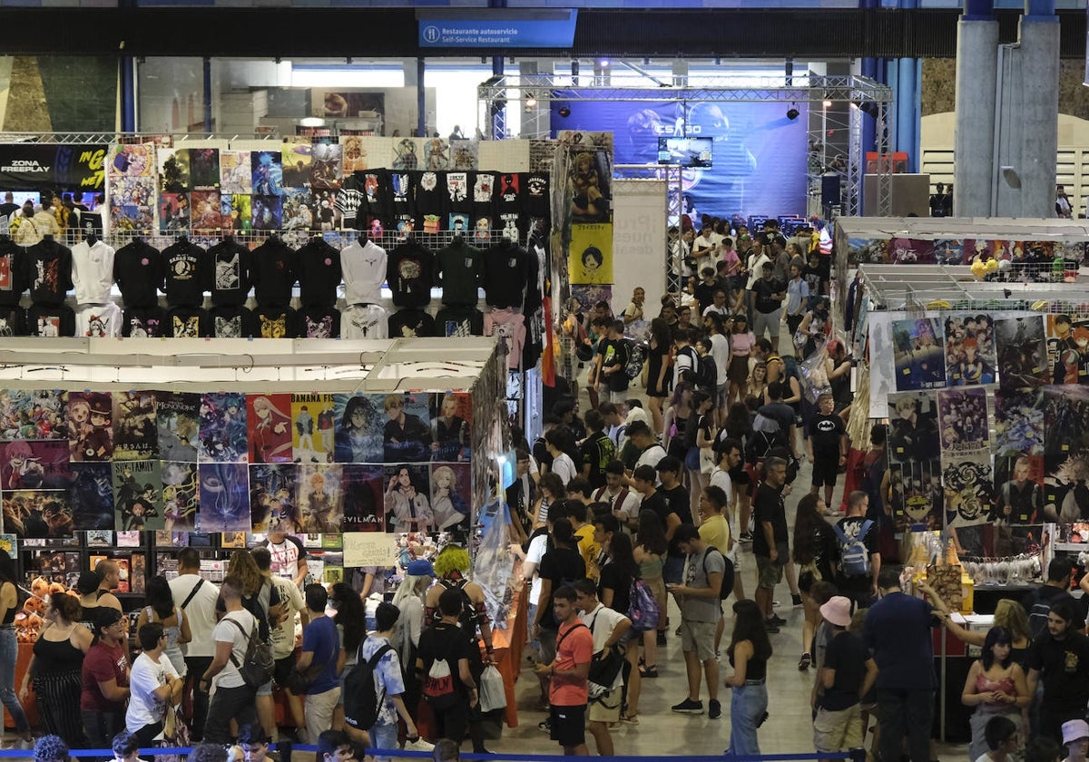 Una de las zonas de Gamepolis en el Fycma, en la pasada edición.