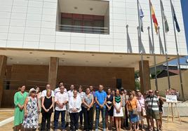 Minuto de silencio en Fuengirola.