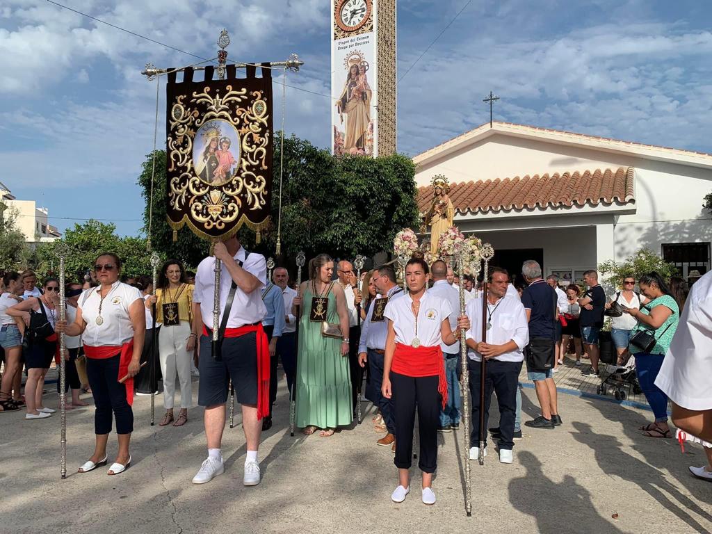 Procesión de la Virgen del Carmen en Nerja