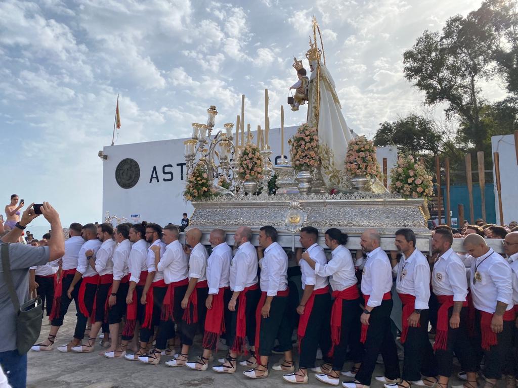 Virgen del Carmen en Pedregalejo