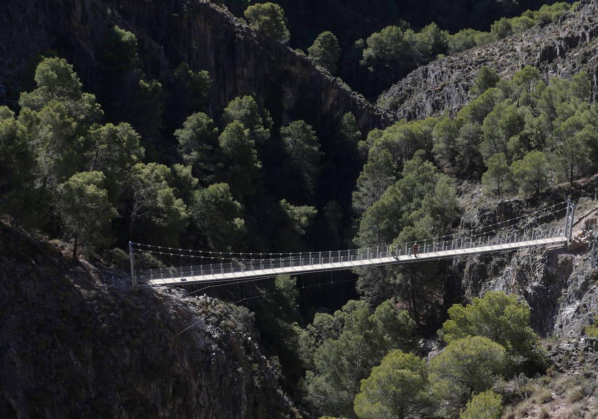 El Saltillo, vertiginoso enclave en la cara más abrupta de la comarca de la Axarquía