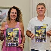 Yolanda Peña y José Miguel Macías durante la presentación.