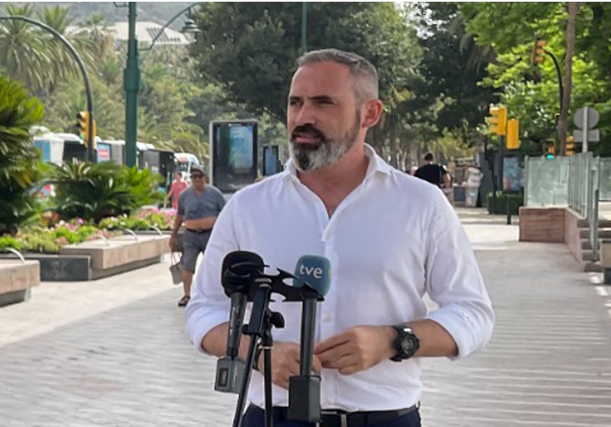 Luna, este miércoles, en su comparecencia ante la prensa.