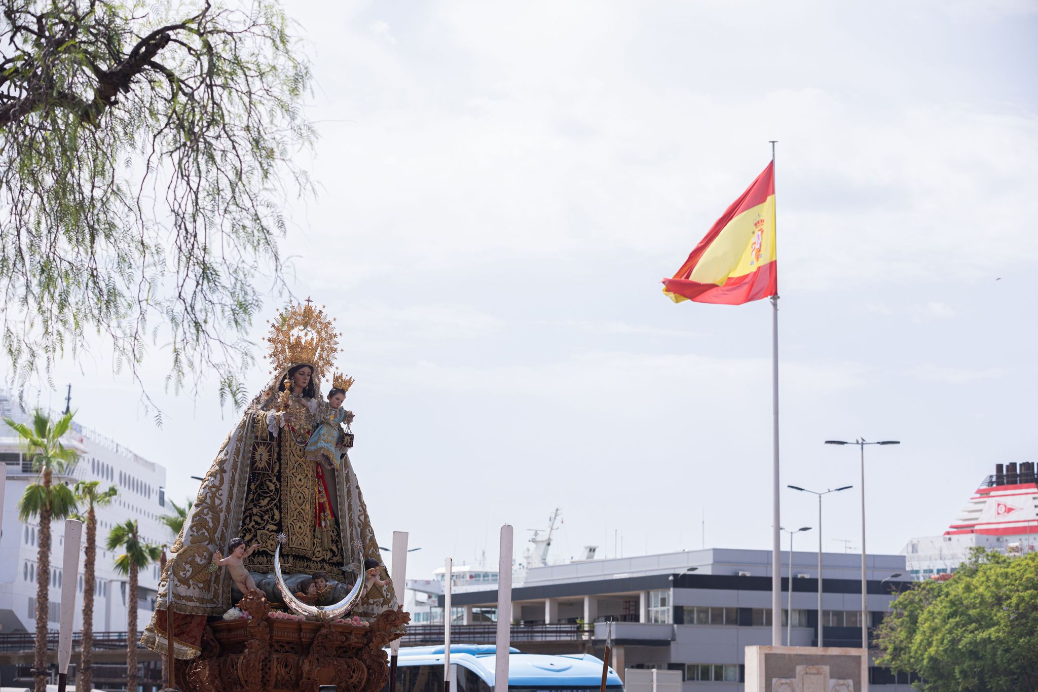 Las procesiones de la Virgen del Carmen, en imágenes