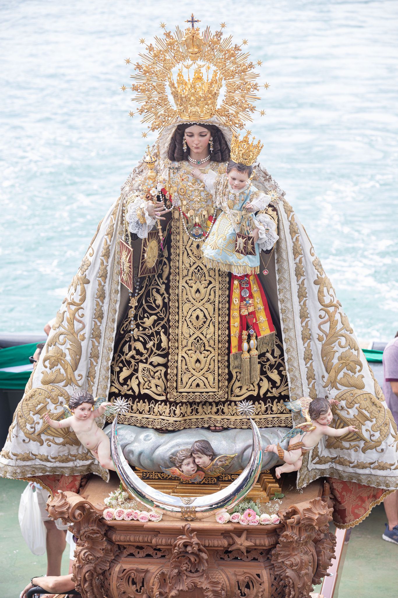 Las procesiones de la Virgen del Carmen, en imágenes