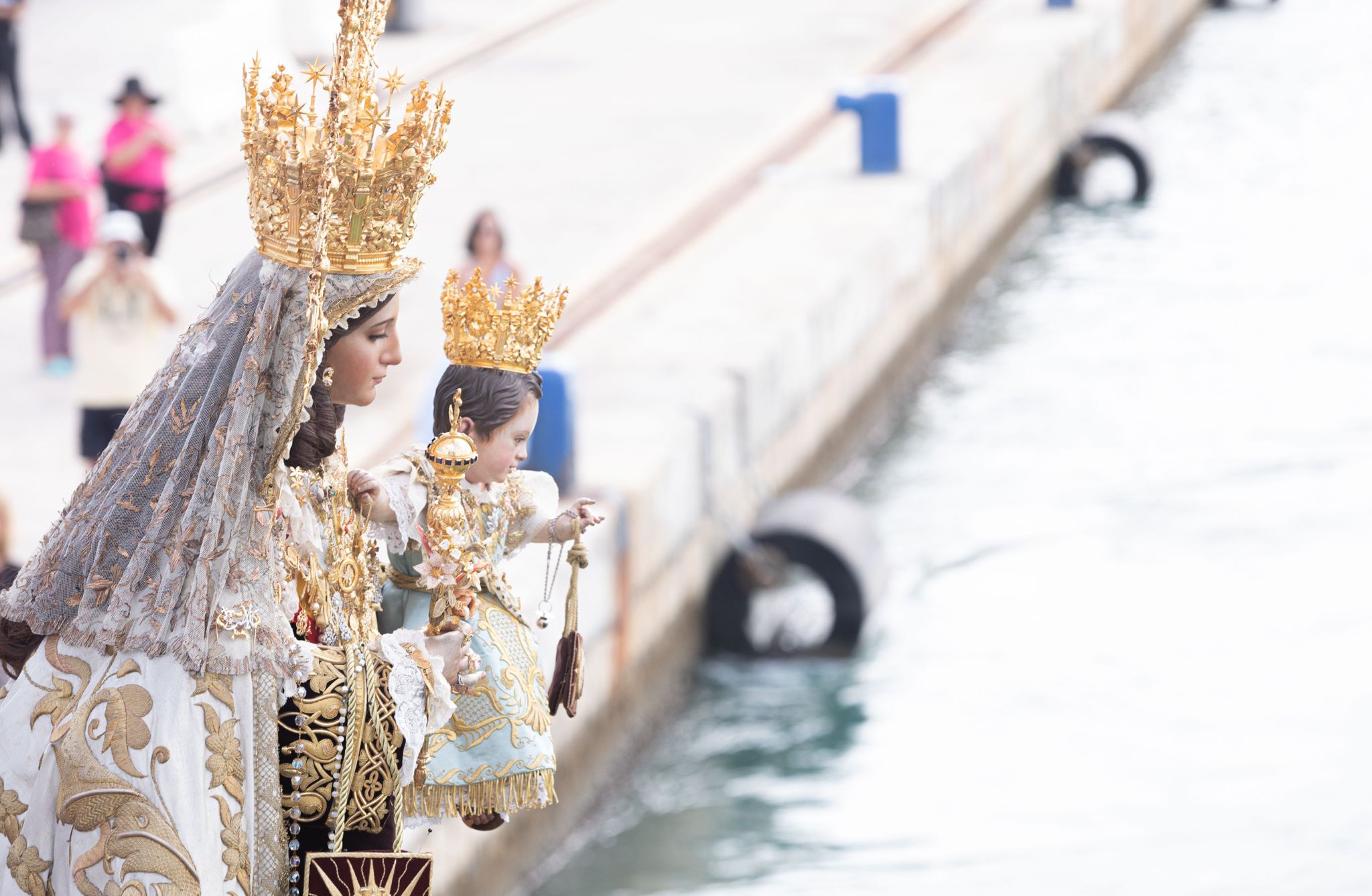 Las procesiones de la Virgen del Carmen, en imágenes