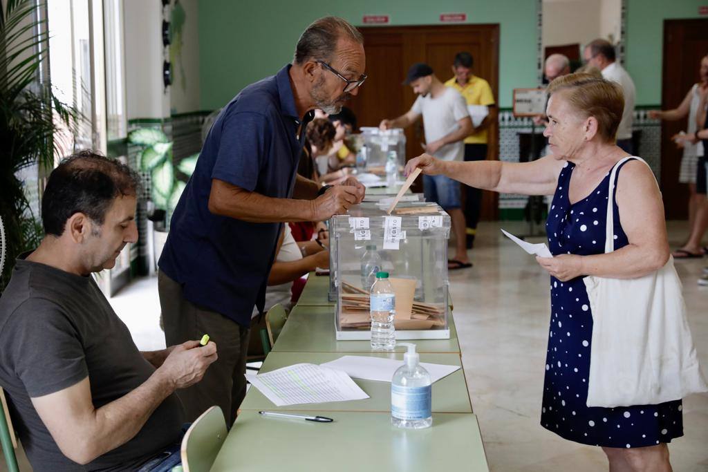 La jornada del 23J en Málaga, en imágenes