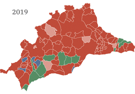 El PP da la vuelta al mapa y gana en los grandes municipios de Málaga