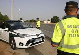 Heridos dos guardias civiles tras una colisión frontal en la A-449 en Córdoba