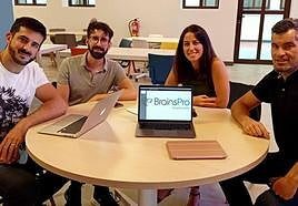 El equipo de socios fundadores de Brainspro.