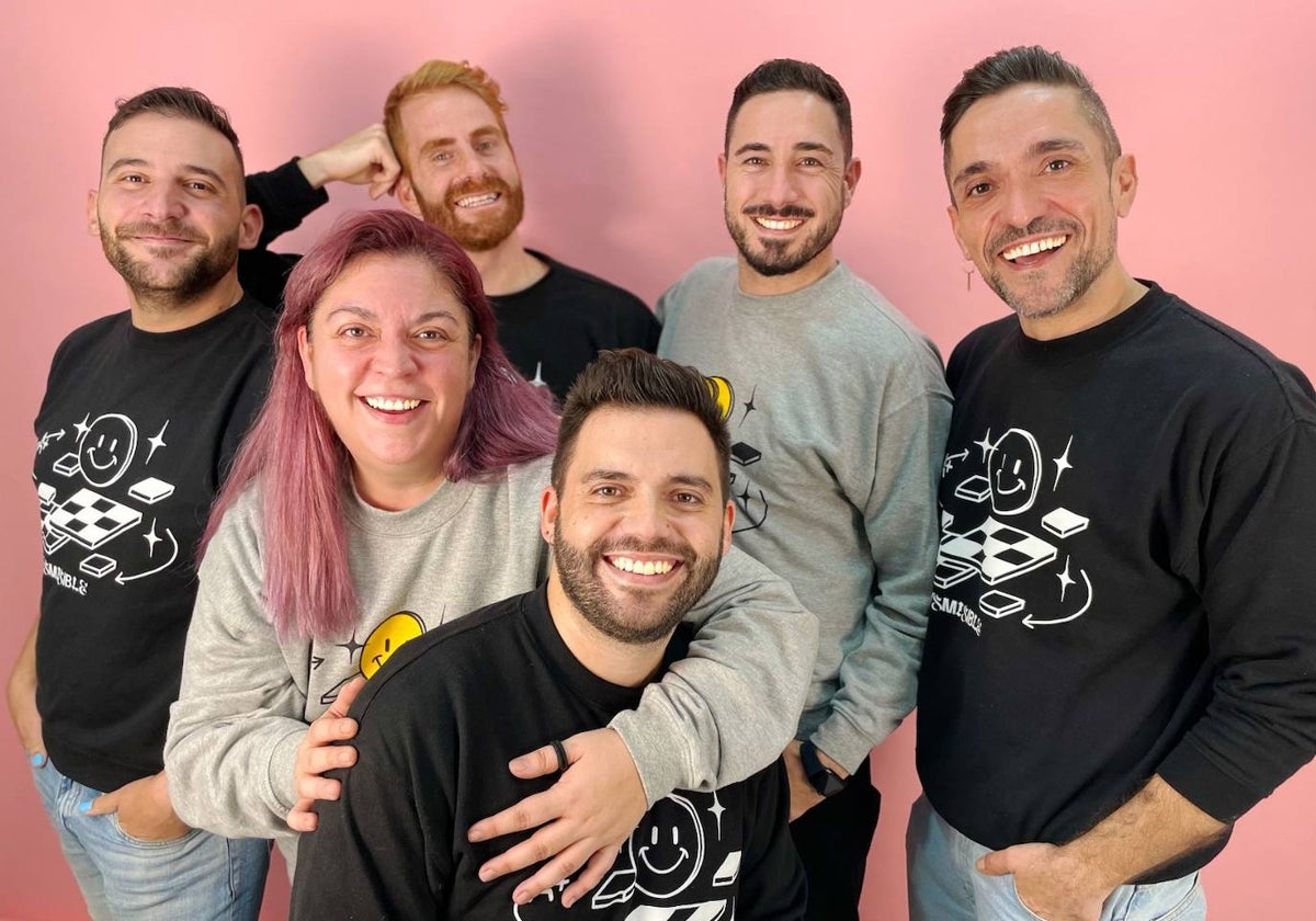El equipo de Apoyo Positivo en Torremolinos.