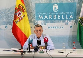 Javier García, teniente de alcalde de San Pedro.