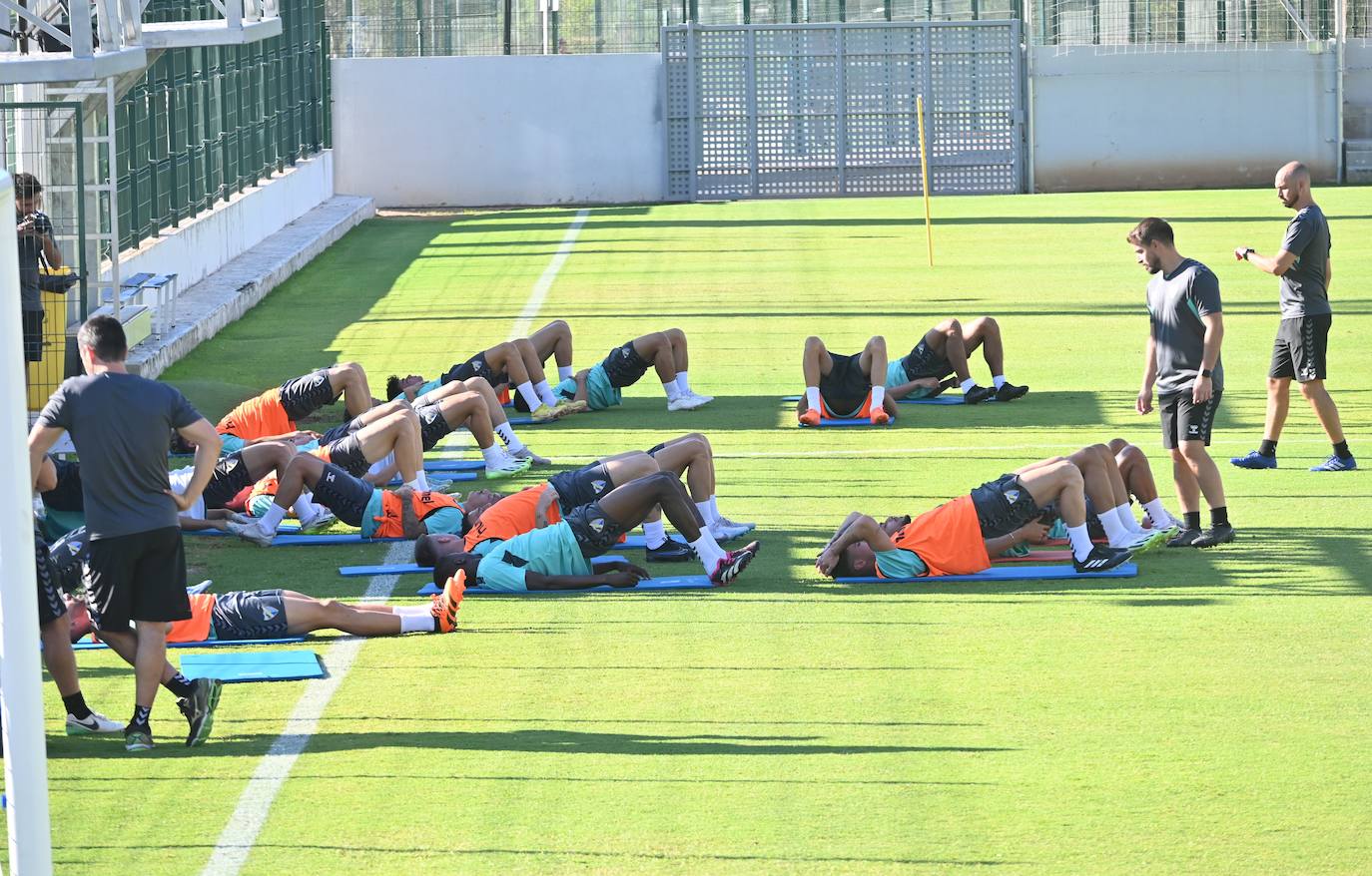 Las fotos de la pretemporada del Málaga en Benahavís