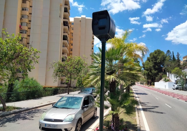 Ubicación del radar, instalado a mediados de junio.