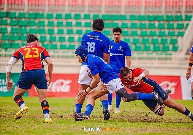 Rizzo, en uno de los partidos.