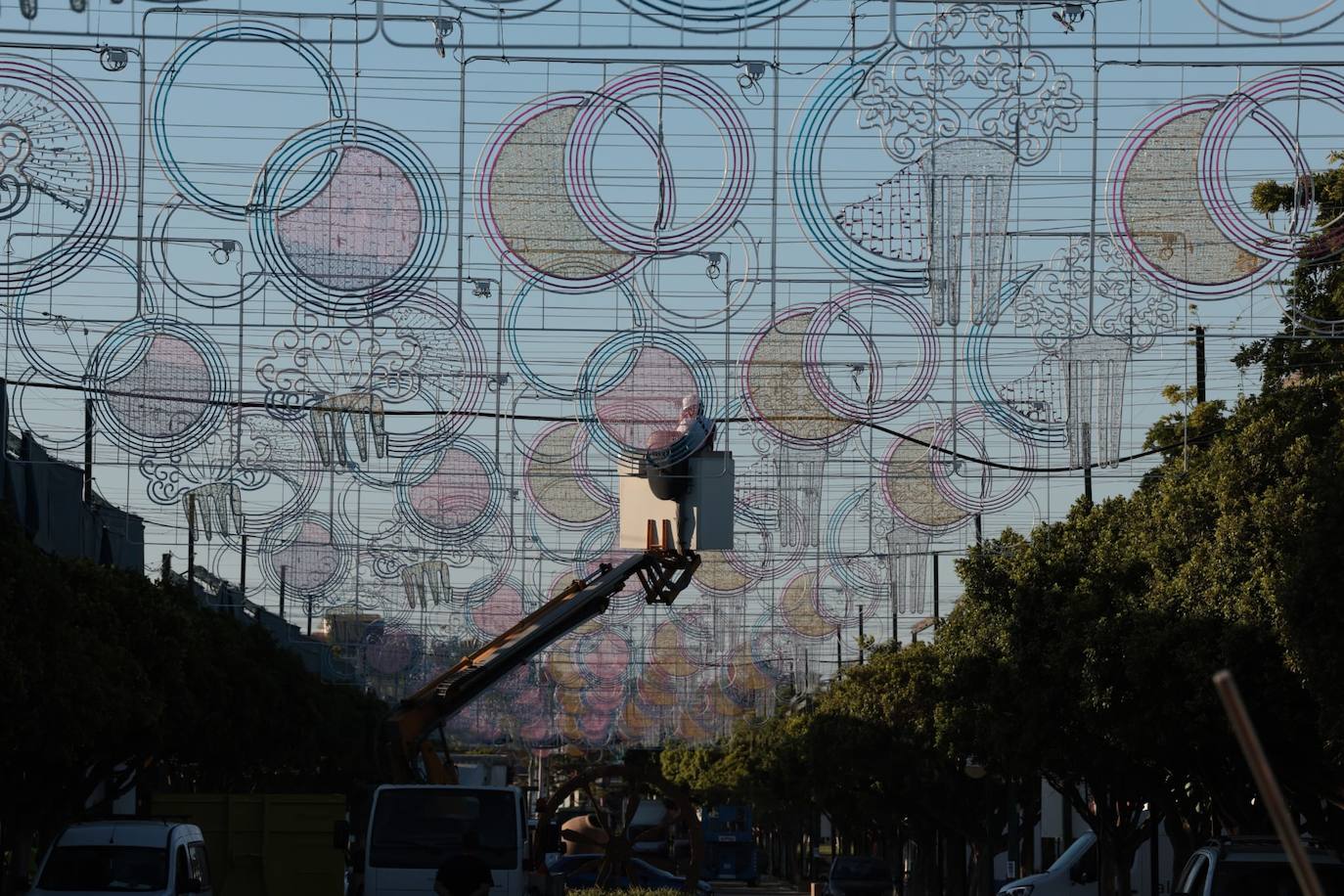 El Real de la Feria de Málaga se pone a punto