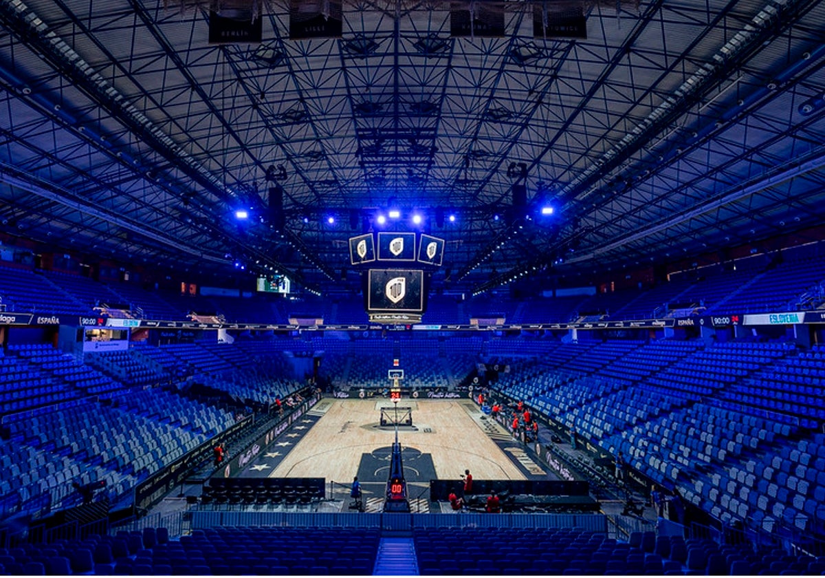 Imagen del Palacio de los Deportes para el Torneo del Centenario.