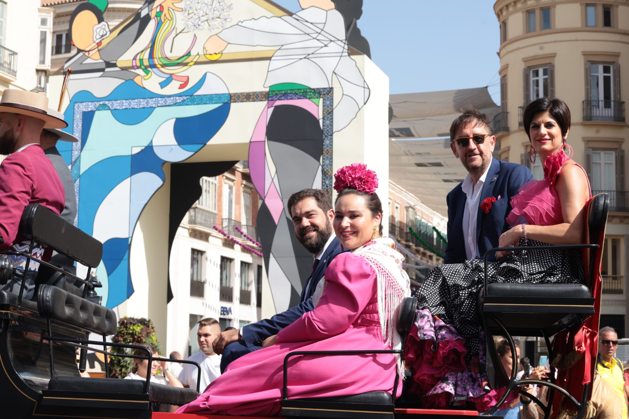 Las mejores imágenes del primer sábado de la Feria de Málaga 2023