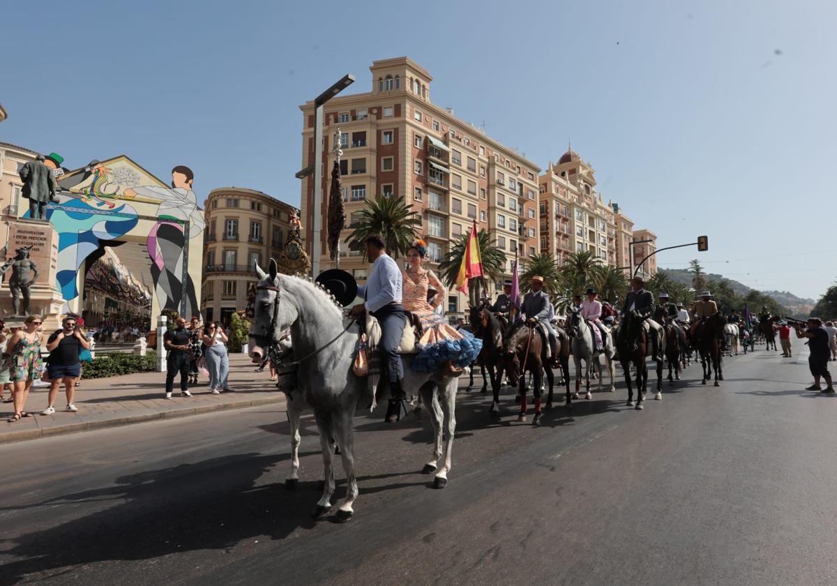 Las mejores imágenes del primer sábado de la Feria de Málaga 2023