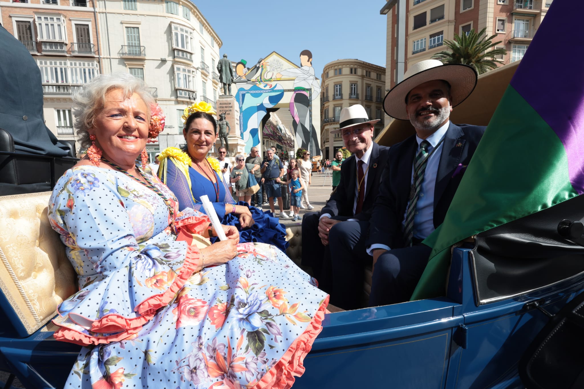 Las mejores imágenes del primer sábado de la Feria de Málaga 2023