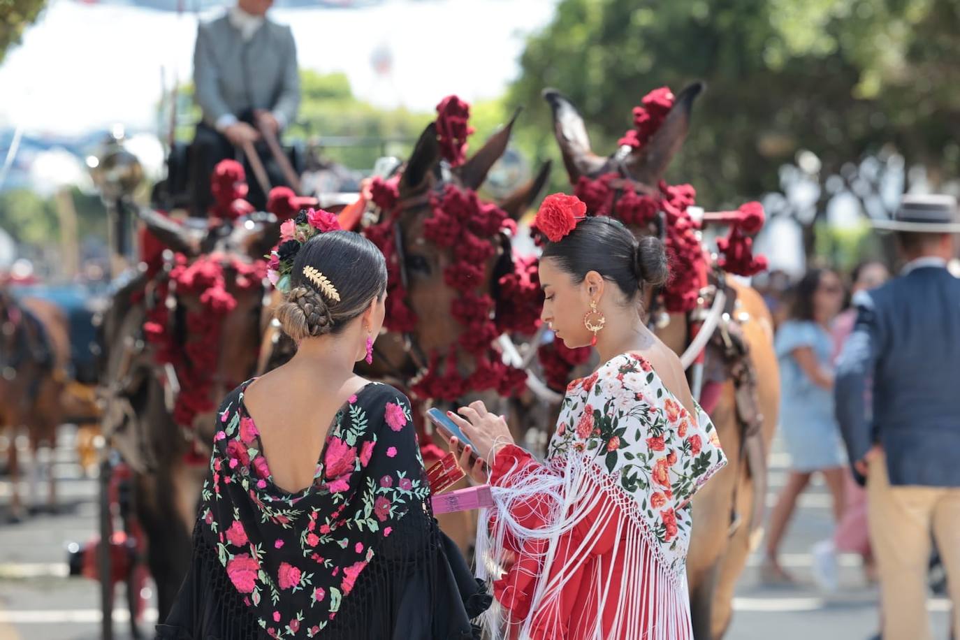 Las mejores imágenes del domingo en la Feria de Málaga 2023