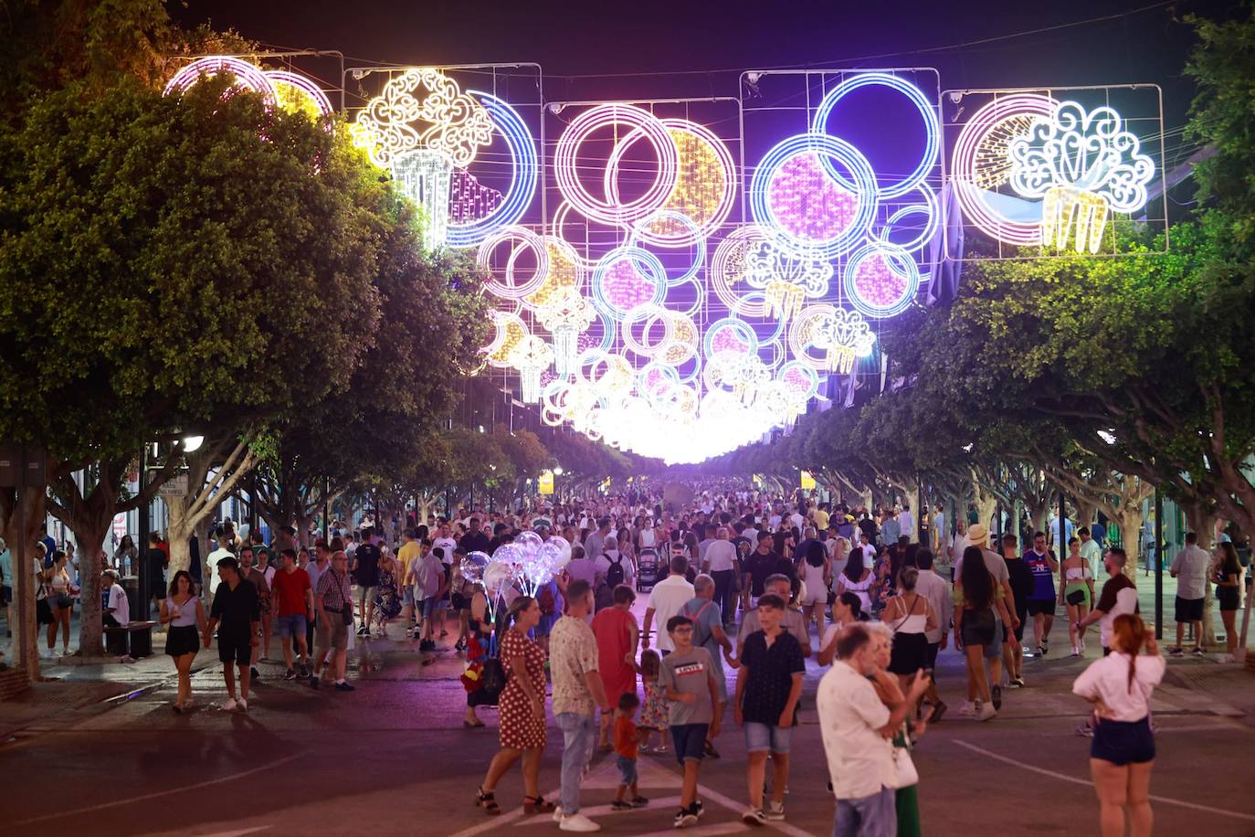 Las mejores imágenes del domingo en la Feria de Málaga 2023