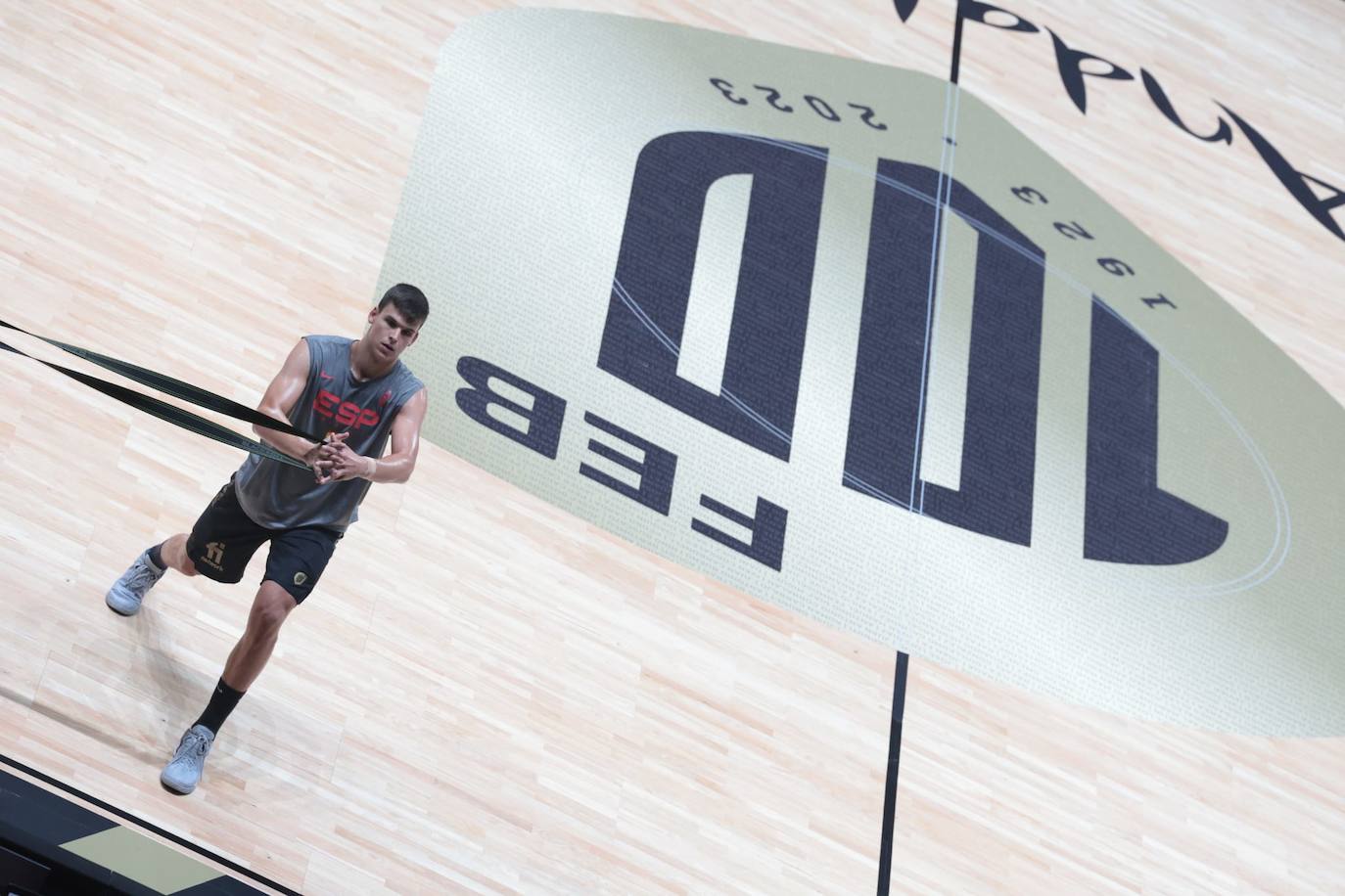 El España-Estados Unidos disputado en el Carpena, en imágenes