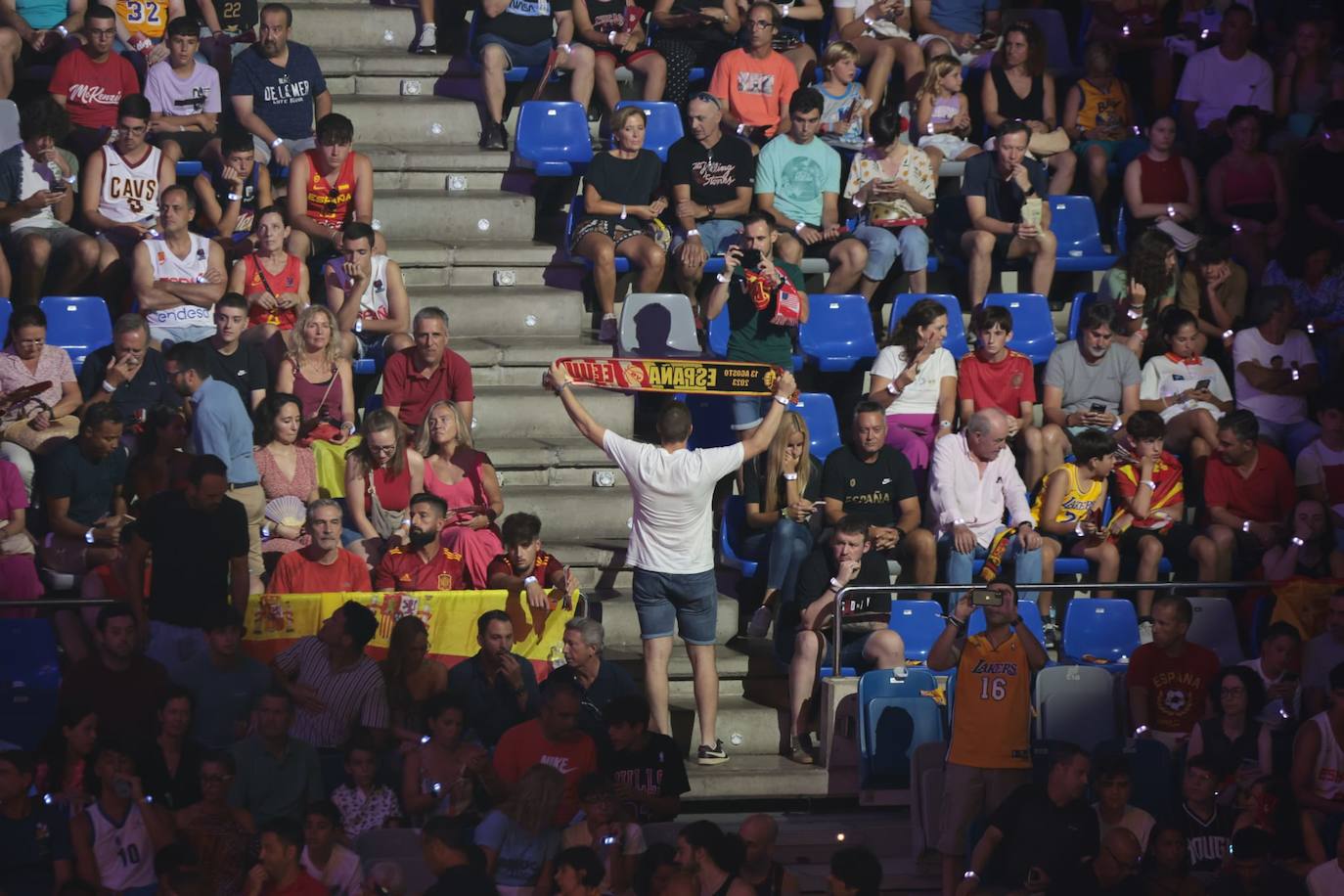 El España-Estados Unidos disputado en el Carpena, en imágenes