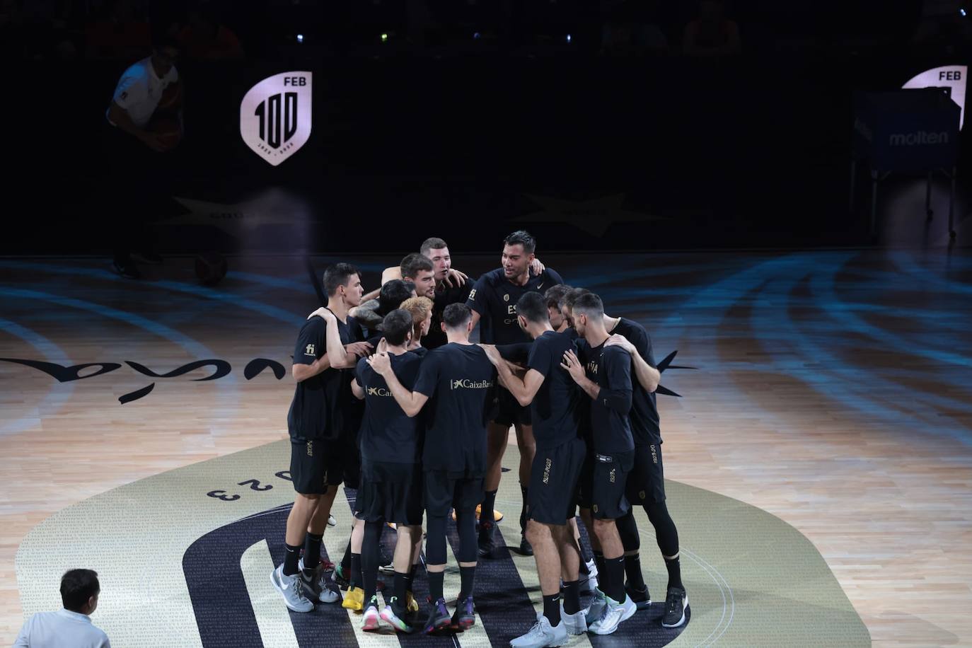 El España-Estados Unidos disputado en el Carpena, en imágenes