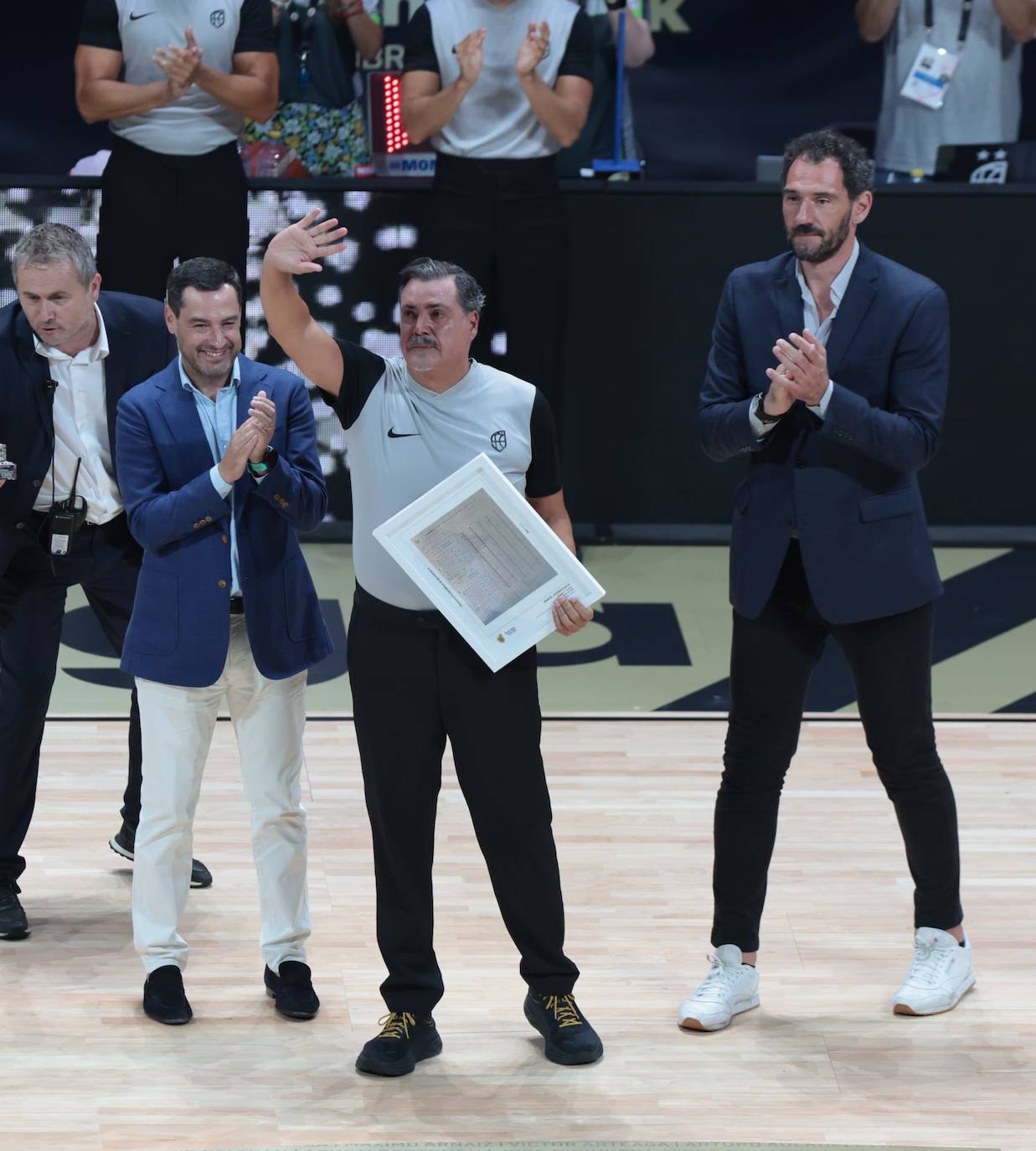 El España-Estados Unidos disputado en el Carpena, en imágenes