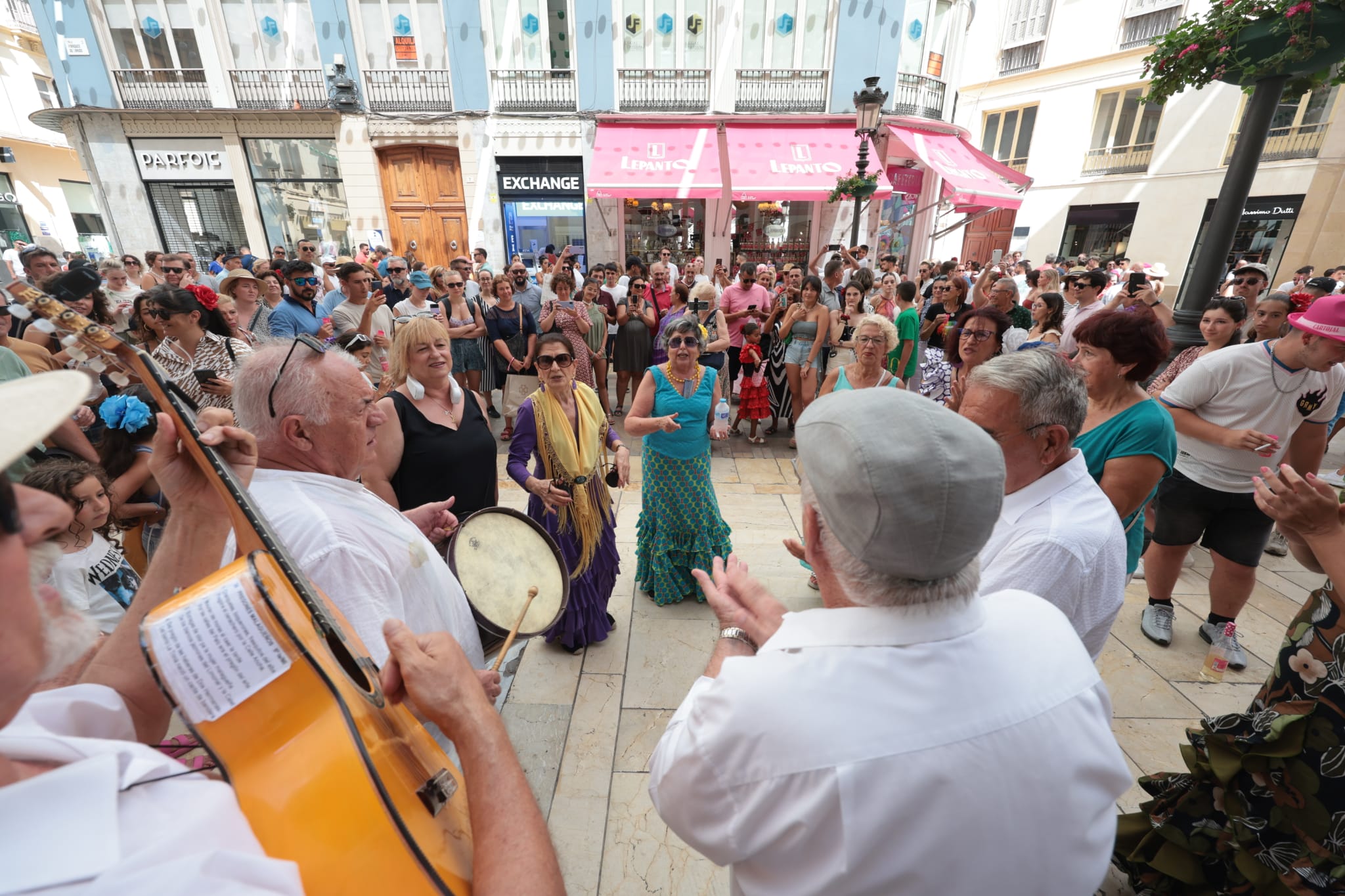 Las mejores imágenes del lunes en la Feria de Málaga 2023