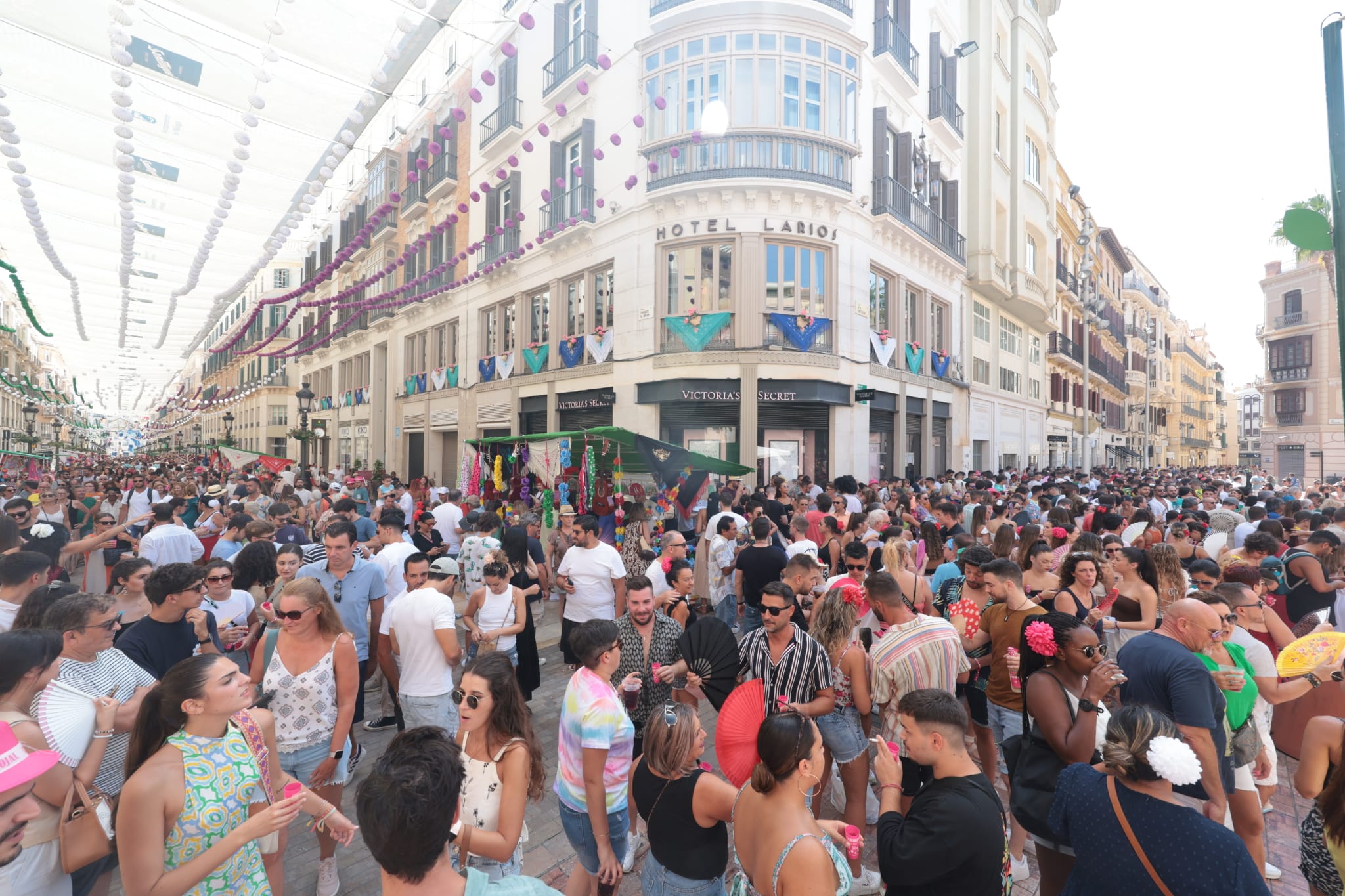 Las mejores imágenes del lunes en la Feria de Málaga 2023