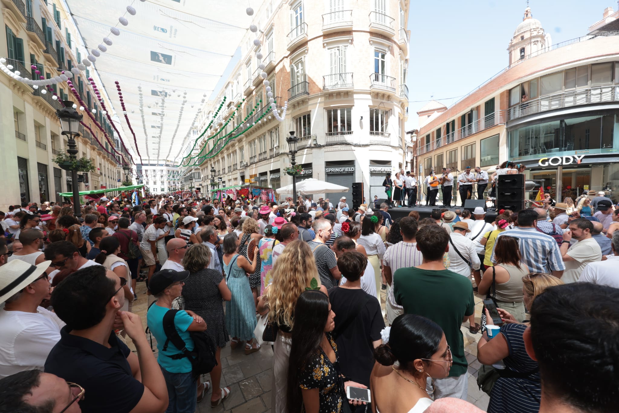 Las mejores imágenes del lunes en la Feria de Málaga 2023