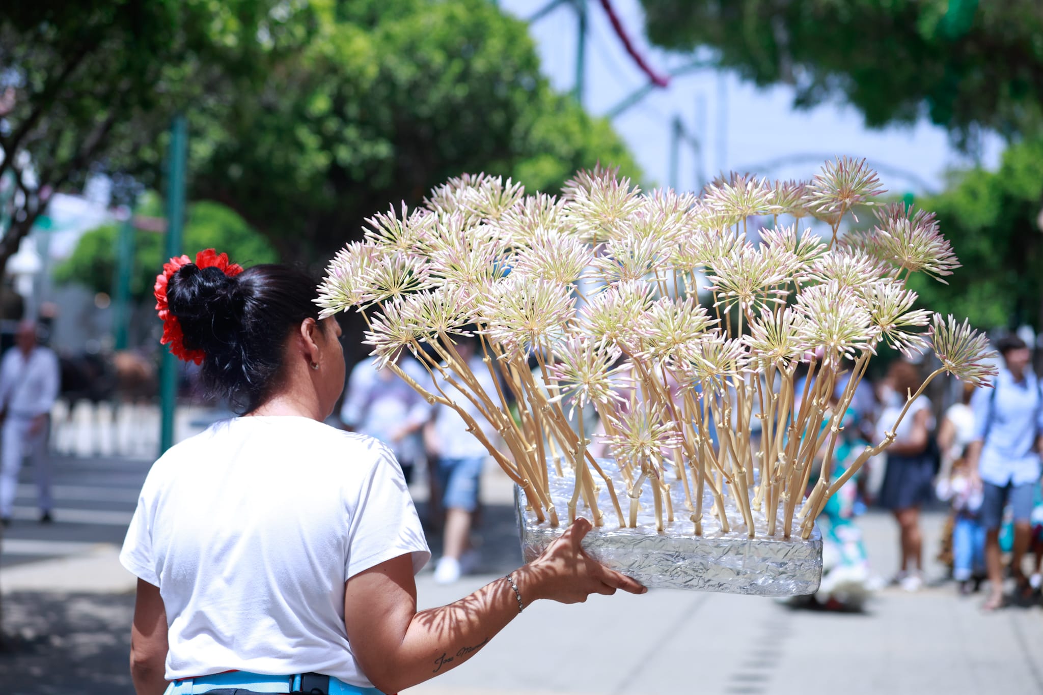 Las mejores imágenes del martes festivo en la Feria de Málaga