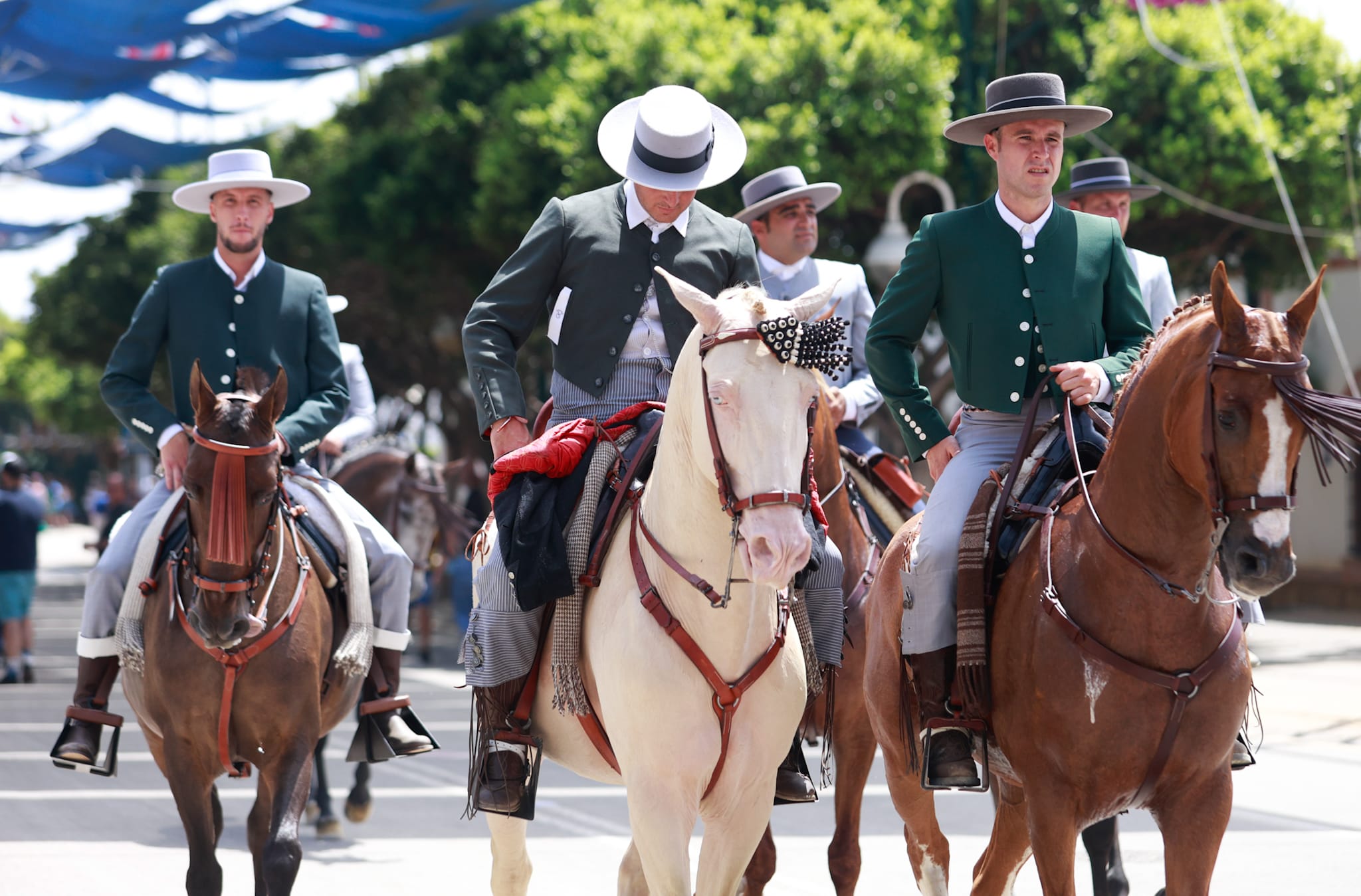 Las mejores imágenes del martes festivo en la Feria de Málaga
