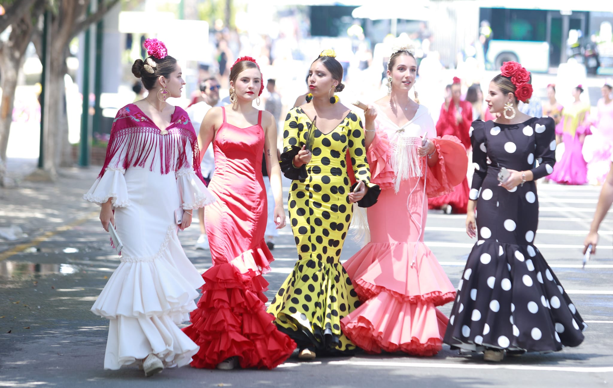 Las mejores imágenes del martes festivo en la Feria de Málaga