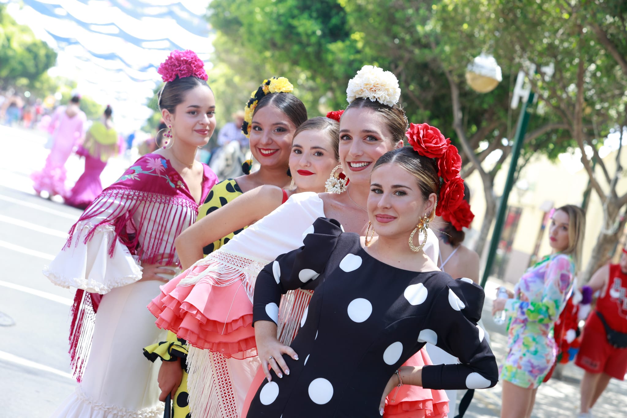 Las mejores imágenes del martes festivo en la Feria de Málaga