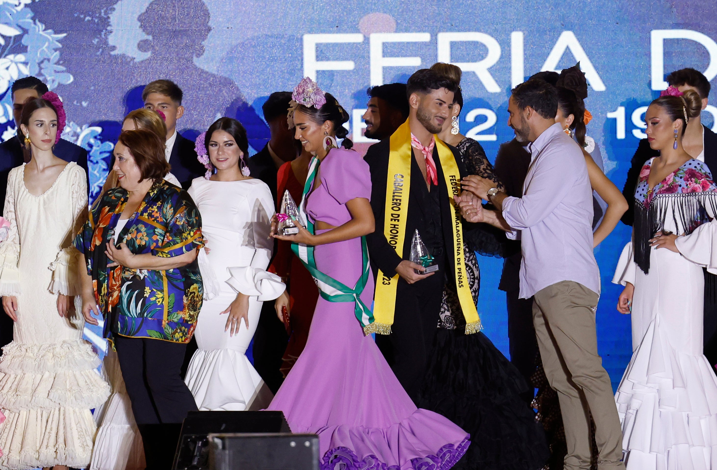 Certamen de la Reina y el Míster de la Feria de Málaga