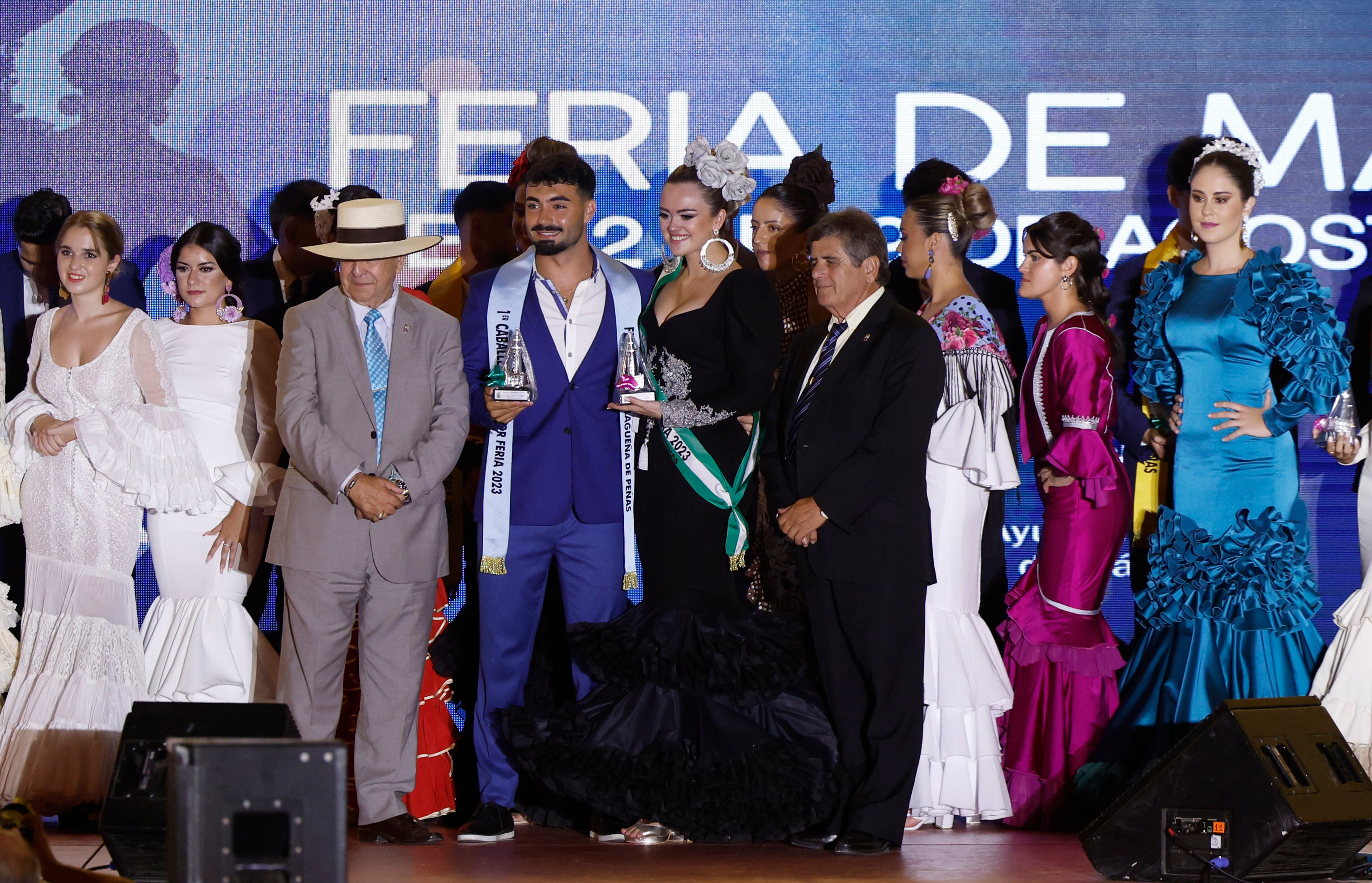 Certamen de la Reina y el Míster de la Feria de Málaga