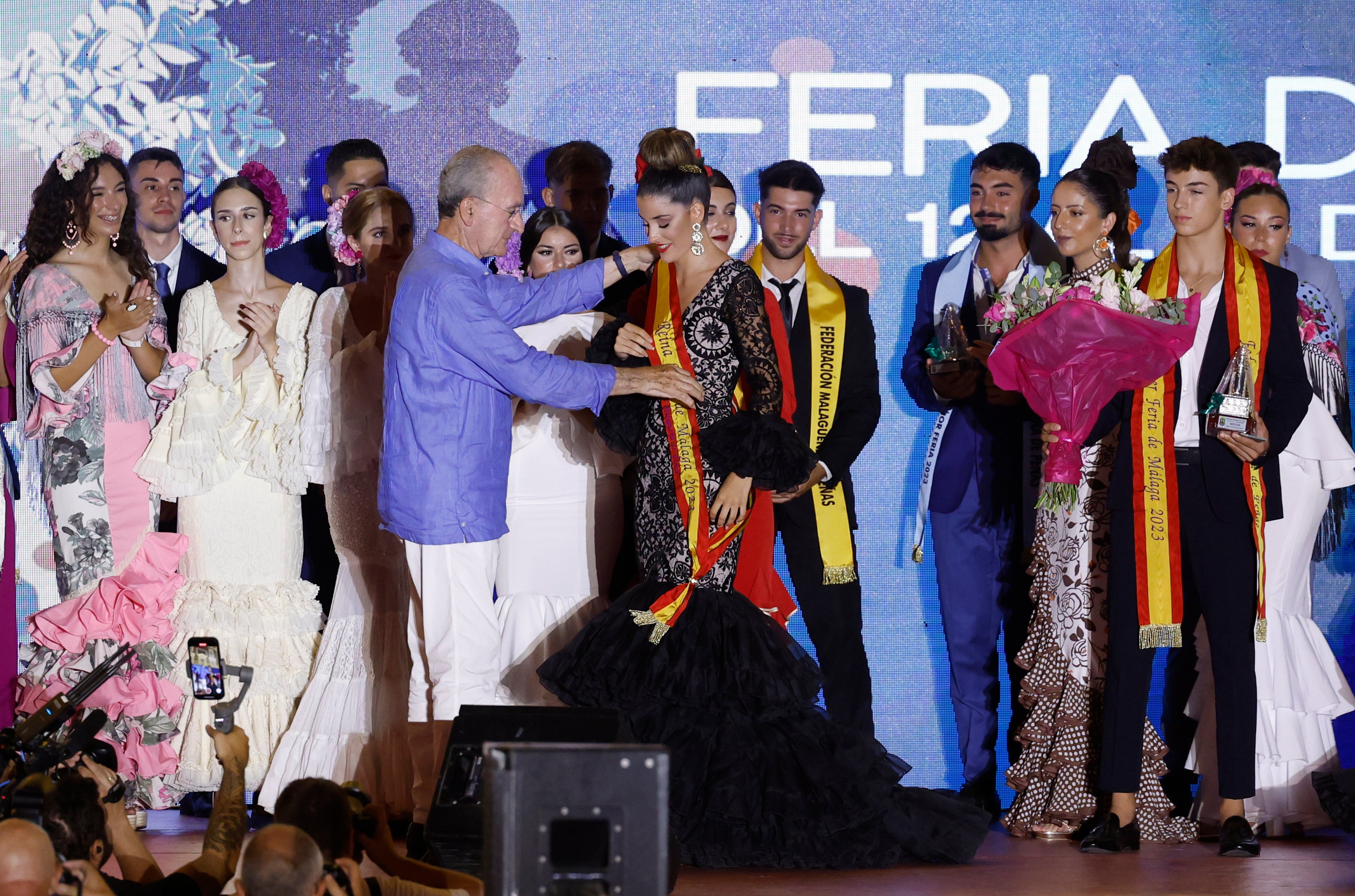 Certamen de la Reina y el Míster de la Feria de Málaga