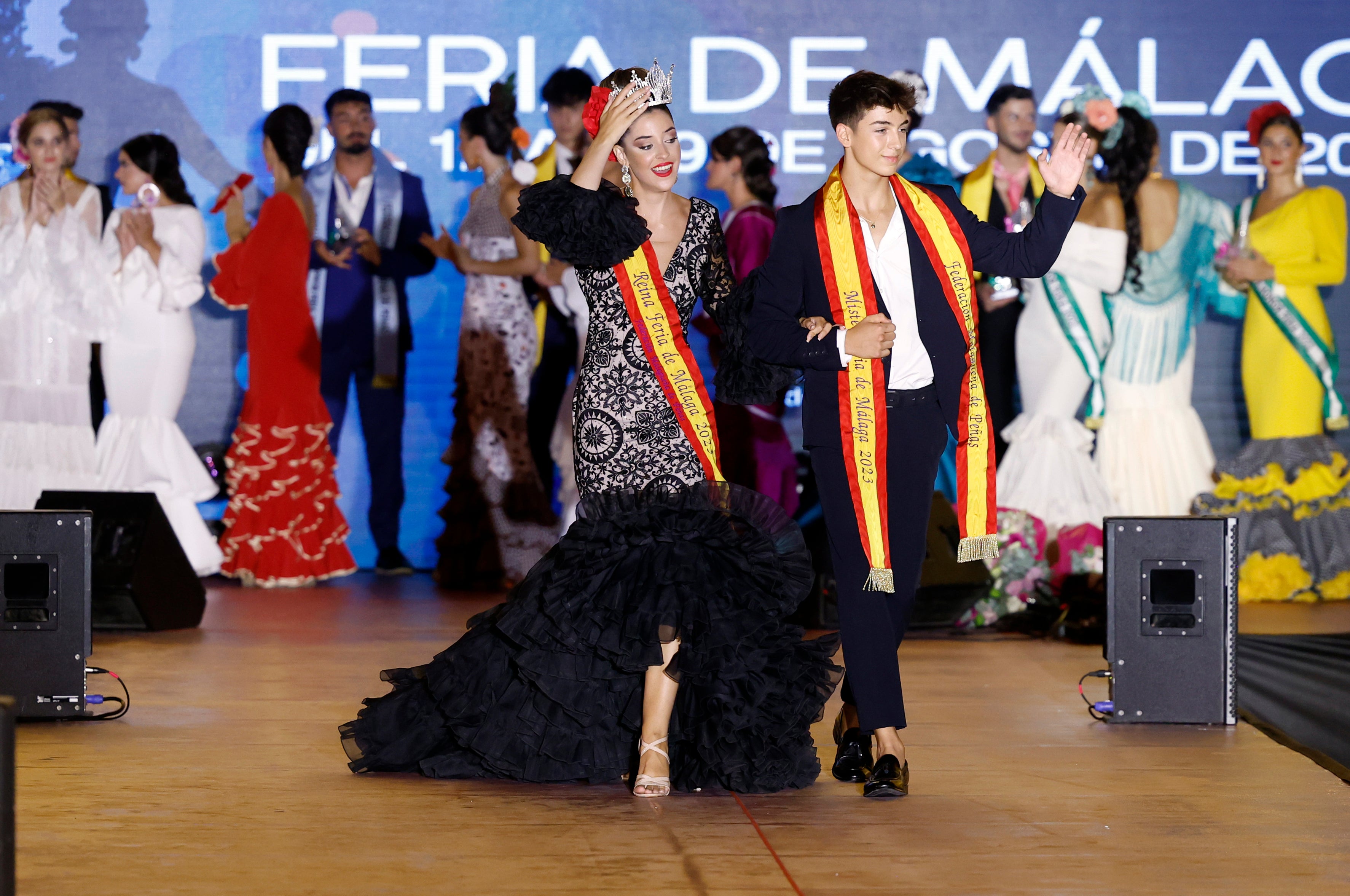 Certamen de la Reina y el Míster de la Feria de Málaga