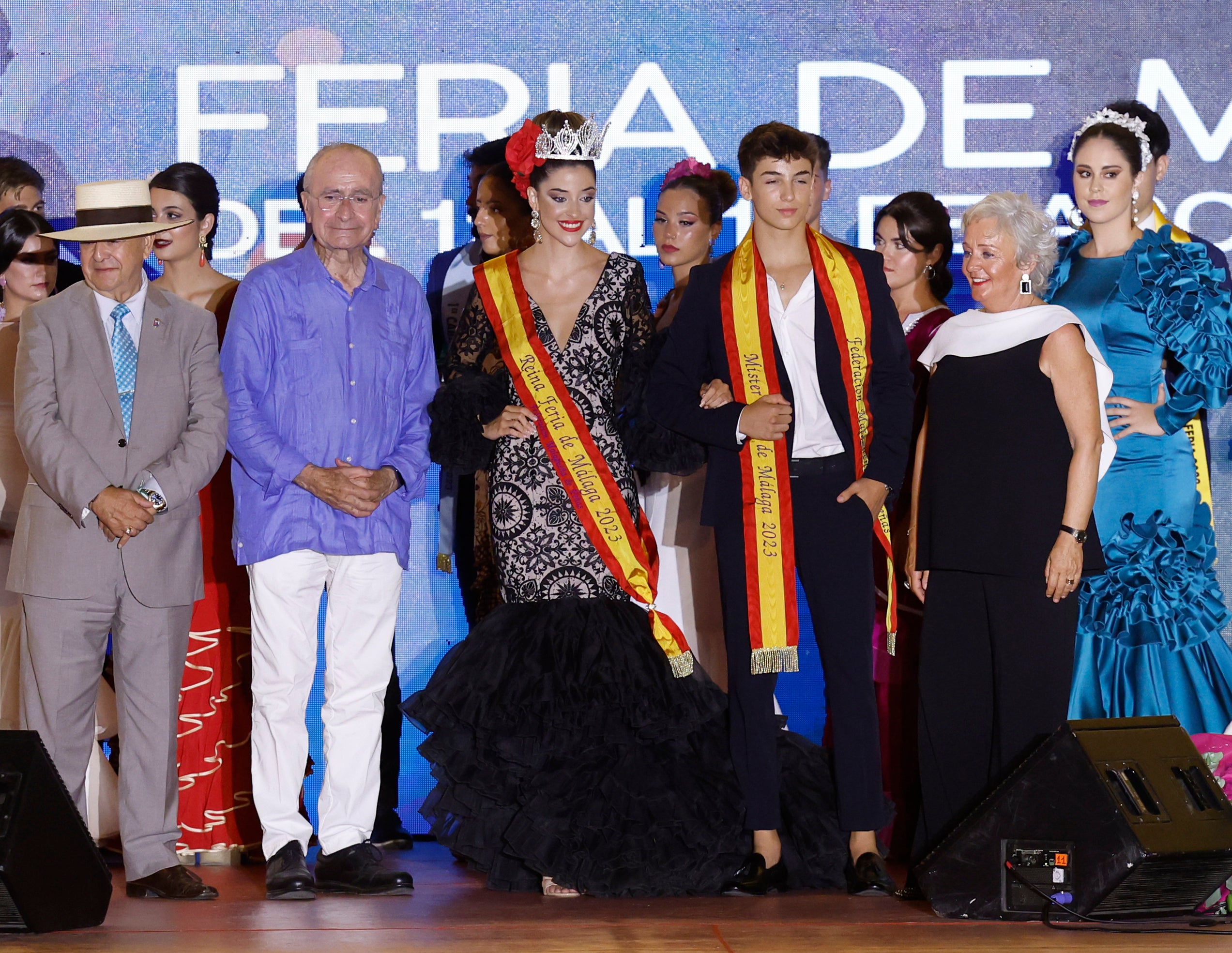 Certamen de la Reina y el Míster de la Feria de Málaga