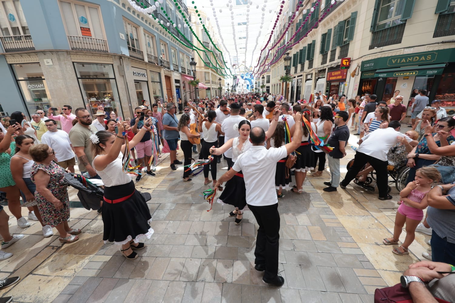 Las mejores imágenes del miércoles en la Feria de Málaga