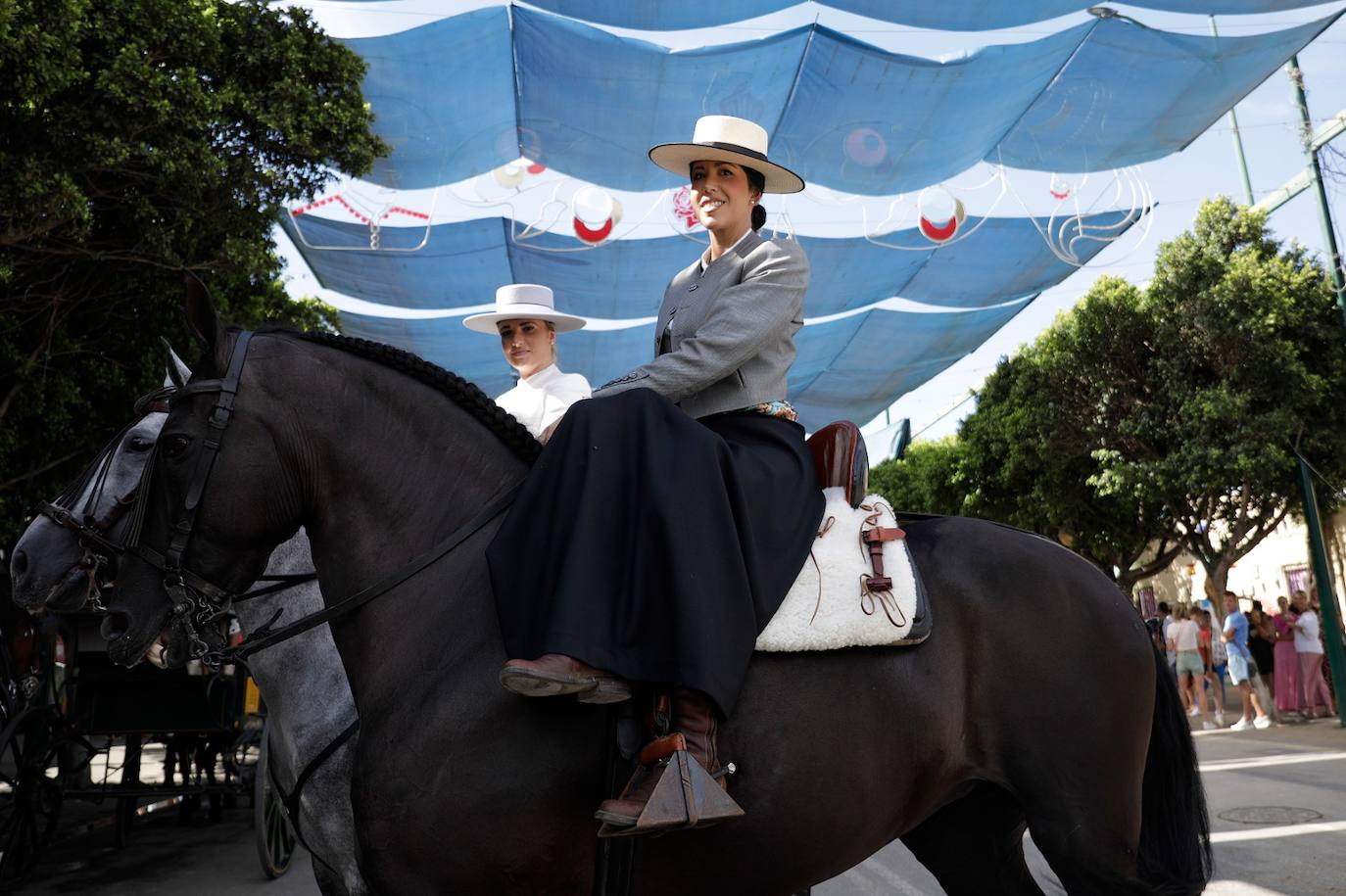 Las mejores imágenes del miércoles en la Feria de Málaga