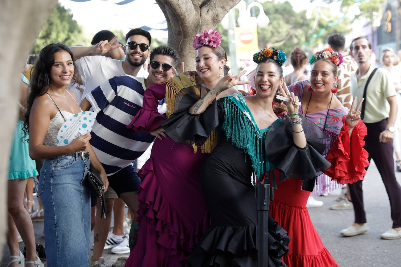 Las mejores imágenes del miércoles en la Feria de Málaga