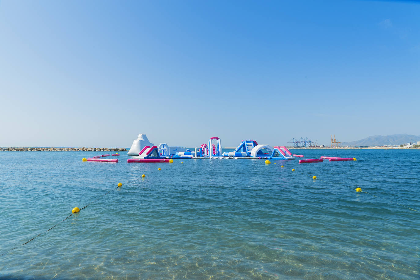 Imágenes de los parques de Water Fun en La Malagueta, La Cala de Mijas y Marbella